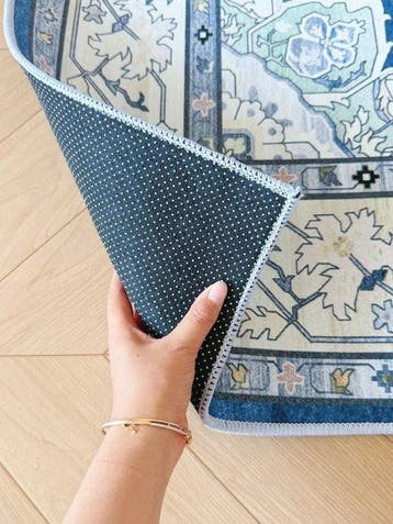 Tapijt - 120 cm - 80 cm - Dun tapijt in Perzische stijl, Nieuw