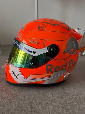 Max Verstappen - Casque à l’échelle 1/2, Verzamelen, Nieuw