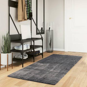 vidaXL Vloerkleed HUARTE laagpolig zacht wasbaar 80x200 cm, Verzenden