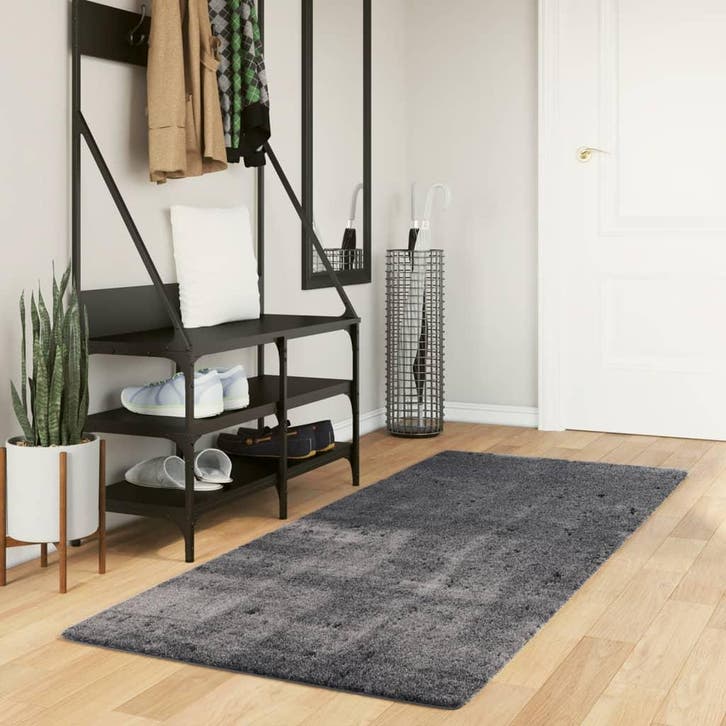 vidaXL Vloerkleed HUARTE laagpolig zacht wasbaar 80x200 cm, Maison & Meubles, Ameublement | Tapis & Moquettes, Envoi