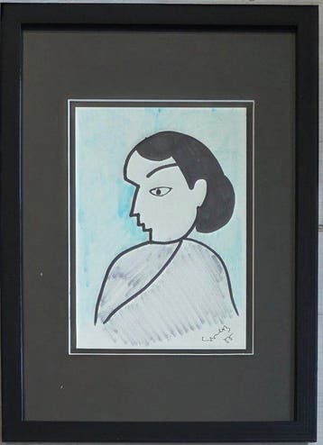 Siep Van Den Berg (1913-1998) - Abstracte geometrische, Antiek en Kunst