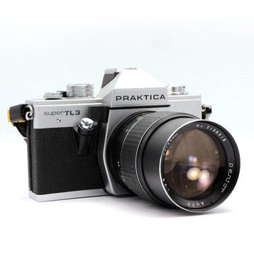 Praktica Super TL3 LTL + lenzen - analog Surprise lot, Nieuw
