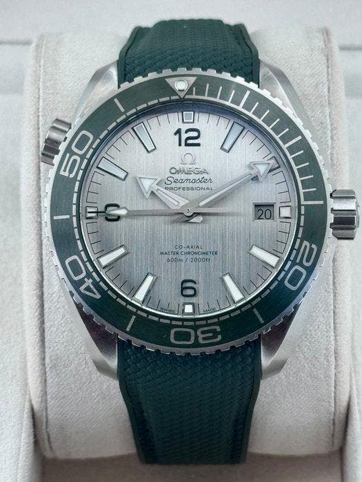 Omega - Seamaster Planet Ocean Automatic Green Bezel -, Bijoux, Sacs & Beauté, Montres | Hommes