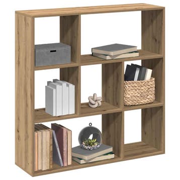 vidaXL Kamerscherm / boekenkast 102x29x103,5 cm hout, Verzenden, Nieuw