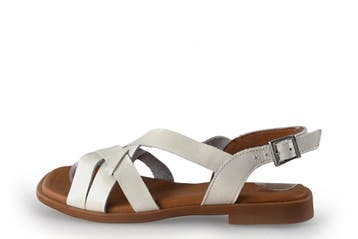 Oh! My Sandals Sandalen in maat 36 Beige, Verzenden, Beige, Sandalen of Muiltjes, Zo goed als nieuw