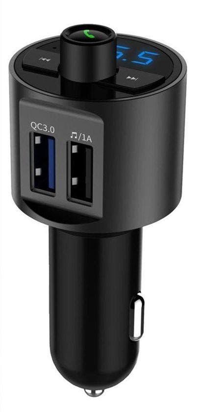 DrPhone BC4 FM Transmitter - Dual USB - Bluetooth 5.0 -, Telecommunicatie, Carkits, Nieuw, Verzenden