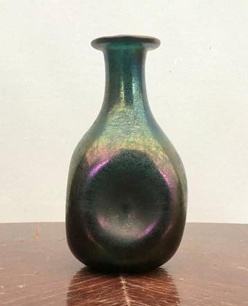 Vase - Iridescent - Verre Art nouveau, Antiek en Kunst