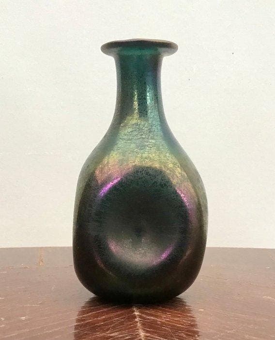 Vase - Iridescent - Verre Art nouveau, Antiek en Kunst, Antiek | Glaswerk en Kristal