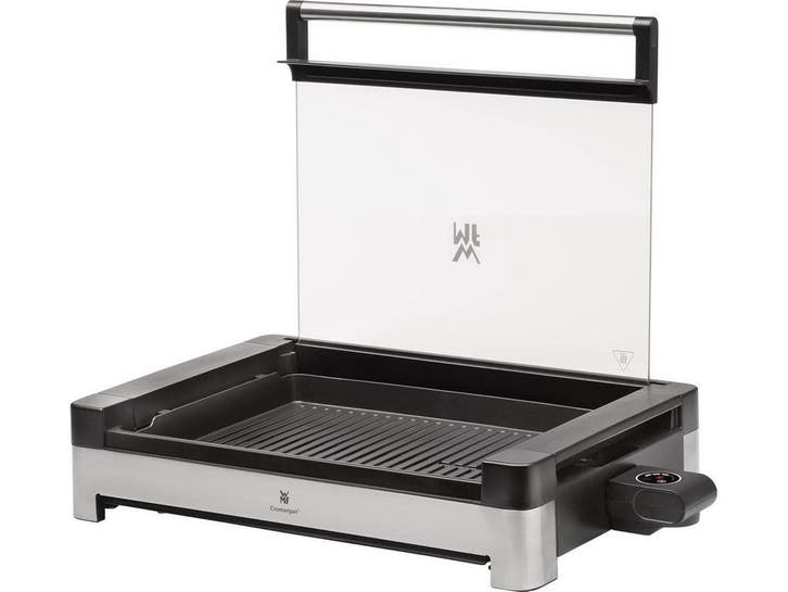 WMF Lono 415430011 - Tafelgrill - Glazen deksel - Zilver, Electroménager, Micro-ondes, Envoi