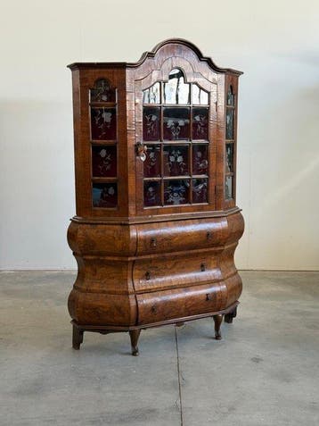 Vitrine - Bois, Verre - style baroque