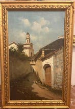 Mario Mirabella (1870-1931) - Scorcio siciliano