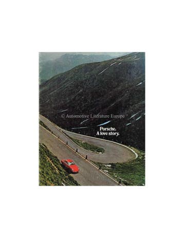 1970 PORSCHE 911 BROCHURE ENGELS (USA)