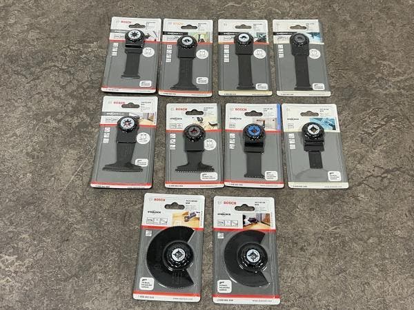 Veiling - Bosch multitool toebehoren set 10-delig, Doe-het-zelf en Bouw, Gereedschap | Handgereedschap