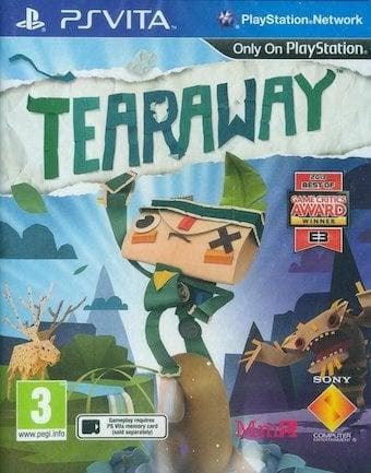 Tearaway (PS Vita Games), Games en Spelcomputers, Ophalen of Verzenden, Zo goed als nieuw