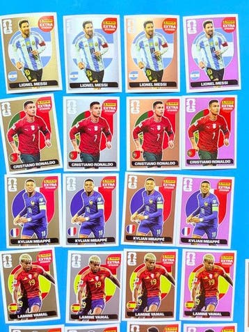 2026 Panini World Cup Stickers Lionel Messi, Cristiano, Collections