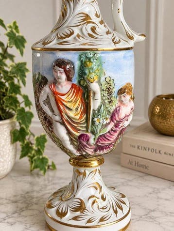 Capodimonte - Vase (13) - Porcelaine - Keramos R., Antiquités & Art