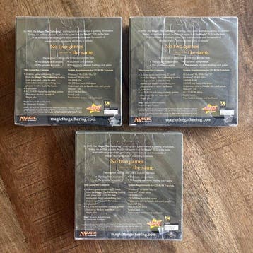 Wizards of The Coast - 3 Sealed deck - Magic: The Gathering, Hobby en Vrije tijd, Verzamelkaartspellen | Magic the Gathering, Nieuw