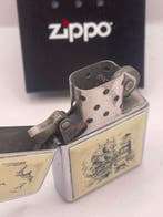 Zippo - SCRIMSHAW argenté - Zonder minimumprijs - Aansteker, Collections