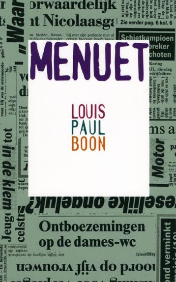 Menuet 9789029503280 Louis Paul Boon, Boeken, Verzenden, Zo goed als nieuw, Louis Paul Boon