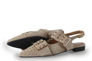 Babouche Loafers in maat 36 Beige, Verzenden, Overige typen