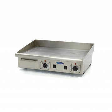 Elektrische grillplaat | 50–300°C | RVS | Gladde bakplaat |, Verzenden