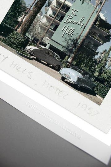 Slim Aarons (1916–2006) - Beverly Hills Hotel Slide Print