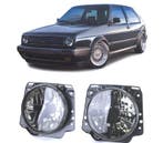 PHARES POUR VOLKSWAGEN VW GOLF 2 83-91 FUMÉS, Verzenden