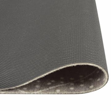 vidaXL Keukenmat wasbaar geruit 60x180 cm fluweel, Verzenden, Nieuw