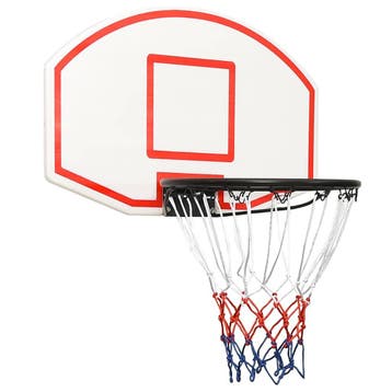 vidaXL Basketbalbord 71x45x2 cm polyetheen wit, Sport en Fitness, Basketbal, Verzenden, Nieuw