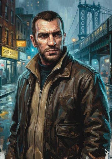 ANDSAL - Lot of 2 Niko Bellic GTA IV & Tommy Vercetti GTA, Nieuw