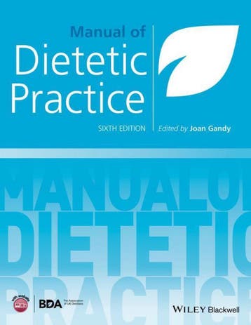 Manual of Dietetic Practice 9781119235927 Joan Gandy, Boeken, Verzenden, Gelezen, Joan Gandy