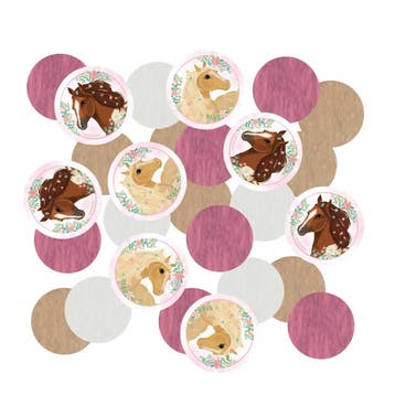 Confetti Paarden 14g, Verzenden