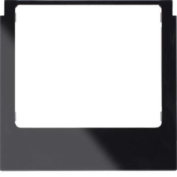 Hager Berker Design Frame Angular Black Shiny - WD1225, Verzenden