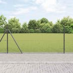 vidaXL Hekpaal. Grijs, Verzenden