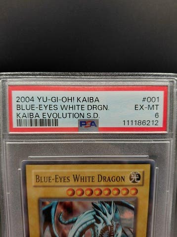 Konami - 1 Graded card - Yu-Gi-Oh! - Blue-Eyes White Dragon