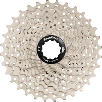 11-speed cassette Sunrace CSRS3 11-32T - Metallic met zwarte, Verzenden