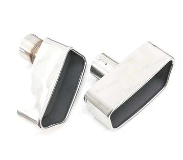 KIT EMBOUTS DOUBLE ECHAPPEMENT POUR BMW F10 10-17 LOOK 535I, Autos : Pièces & Accessoires, Verzenden