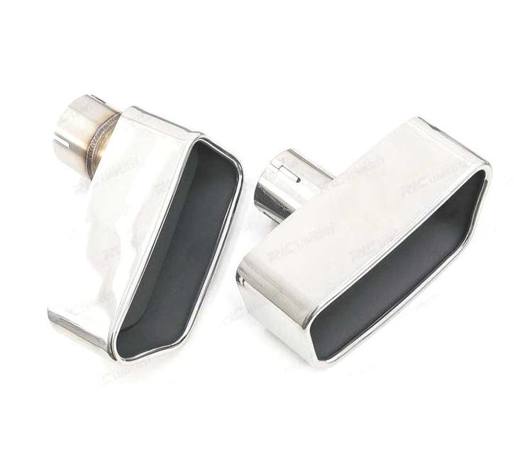 KIT EMBOUTS DOUBLE ECHAPPEMENT POUR BMW F10 10-17 LOOK 535I, Auto-onderdelen, Uitlaatsystemen, Verzenden