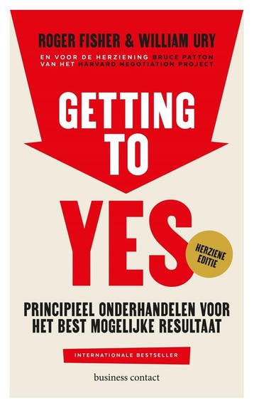 Getting to yes (9789047016854, Roger Fisher), Boeken, Schoolboeken, Verzenden, Nieuw
