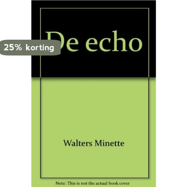 De echo 9789022522363 Minette Walters, Livres, Romans, Envoi
