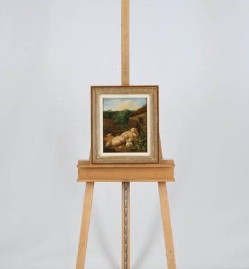 Augustus Knip (1819-1859) - Schapen, Antiek en Kunst