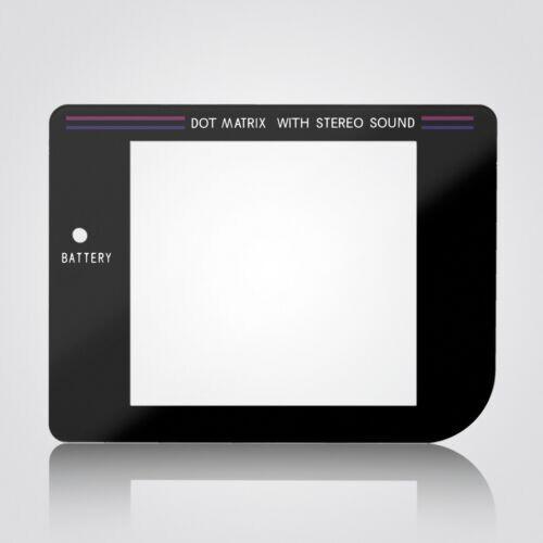 Gameboy Classic Lens - Glas Black, Consoles de jeu & Jeux vidéo, Consoles de jeu | Nintendo Game Boy, Envoi