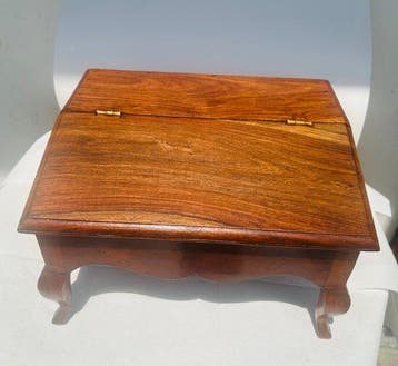 Kist - Hout - Doosje/klein schrijftafeltje