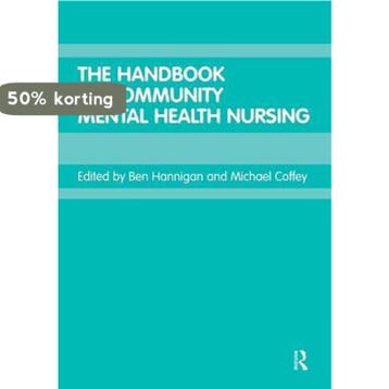 The Handbook of Community Mental Health Nursing, Verzenden, And Ben Hannigan