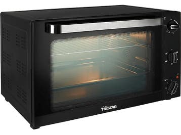 Tristar -  Mini Oven  - Zwart, Verzenden, Nieuw, Hete lucht, Oven met grill