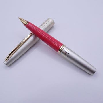 Pilot - Pilot Fountain Pen Silver Pink 14K-585 Gold Nib -, Nieuw