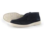Manfield Enkellaarzen in maat 43 Blauw, Kleding | Heren, Schoenen, Manfield, Overige typen, Zo goed als nieuw, Verzenden