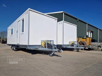 EUROPEWAGON Woon-units te koop uit voorraad leverbaar Type 7, Ophalen