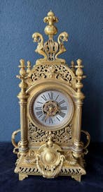 Horloge - Antique Bronze - 1850-1900, Antiquités & Art, Antiquités | Horloges