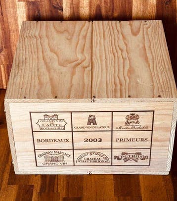 2003 Groupe Duclot Prestige Collection Case; inc. Petrus,, Collections